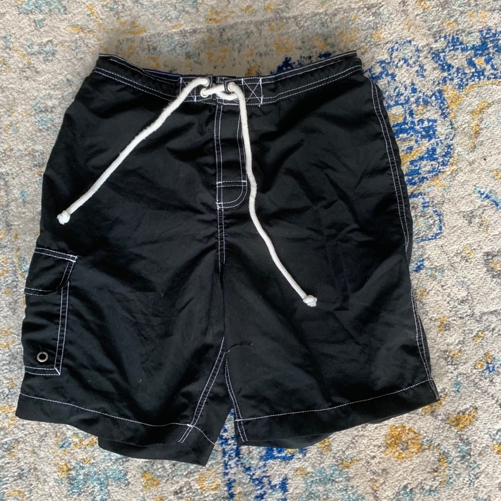 Target Men’s Black Swim Shorts Sz Medium